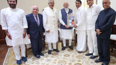 Photo of Prime Minister Narendra Modi Meets Trustees of Sri Sathya Sai Central Trust