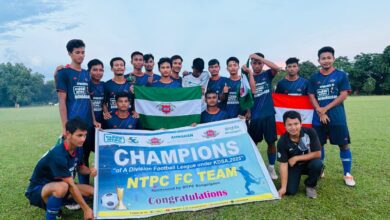Photo of NTPC FC Crowned Champions in “A Division” Football League under KDSA 2025