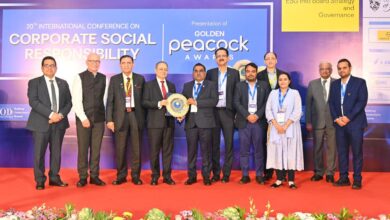 Photo of NCL Conferred with Golden Peacock Award 2025 for Corporate Social Responsibility