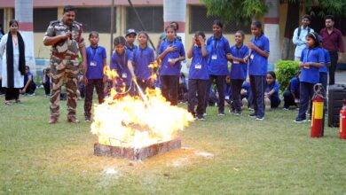 Photo of NTPC Vindhyachal Empowers GEM 2026 Girls with Hands-on Fire Safety Training